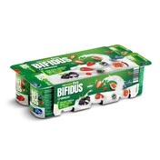 Cremoso con higo, ciruela, fresa y frutos del bosque BIFIDUS 8 unidades PACK 1 KG