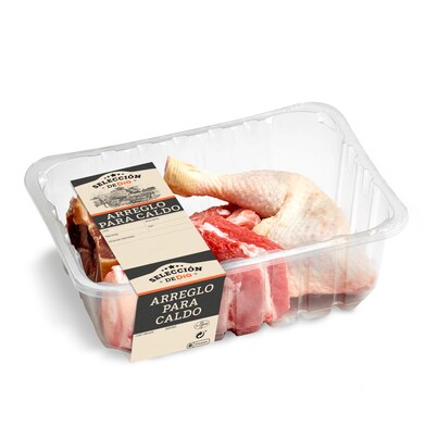 Arreglo para caldo Selección de Dia bandeja 1000 g-0 Arreglo para caldo Selección de Dia bandeja 1000 g-0