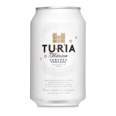 Cerveza tostada Turia lata 33 cl-0