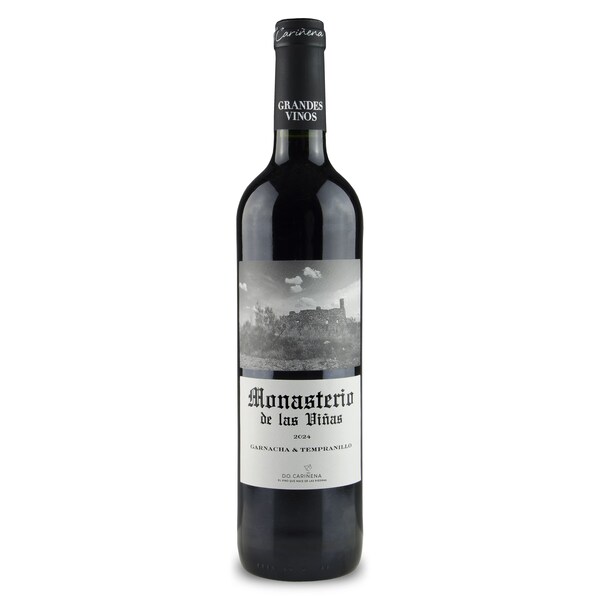 Vino Tinto DO Cariñena Monasterio de las Viñas Botella 75Cl.