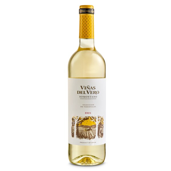 Vino Blanco DO Somontano Viñas del Vero Botella 75 Cl.