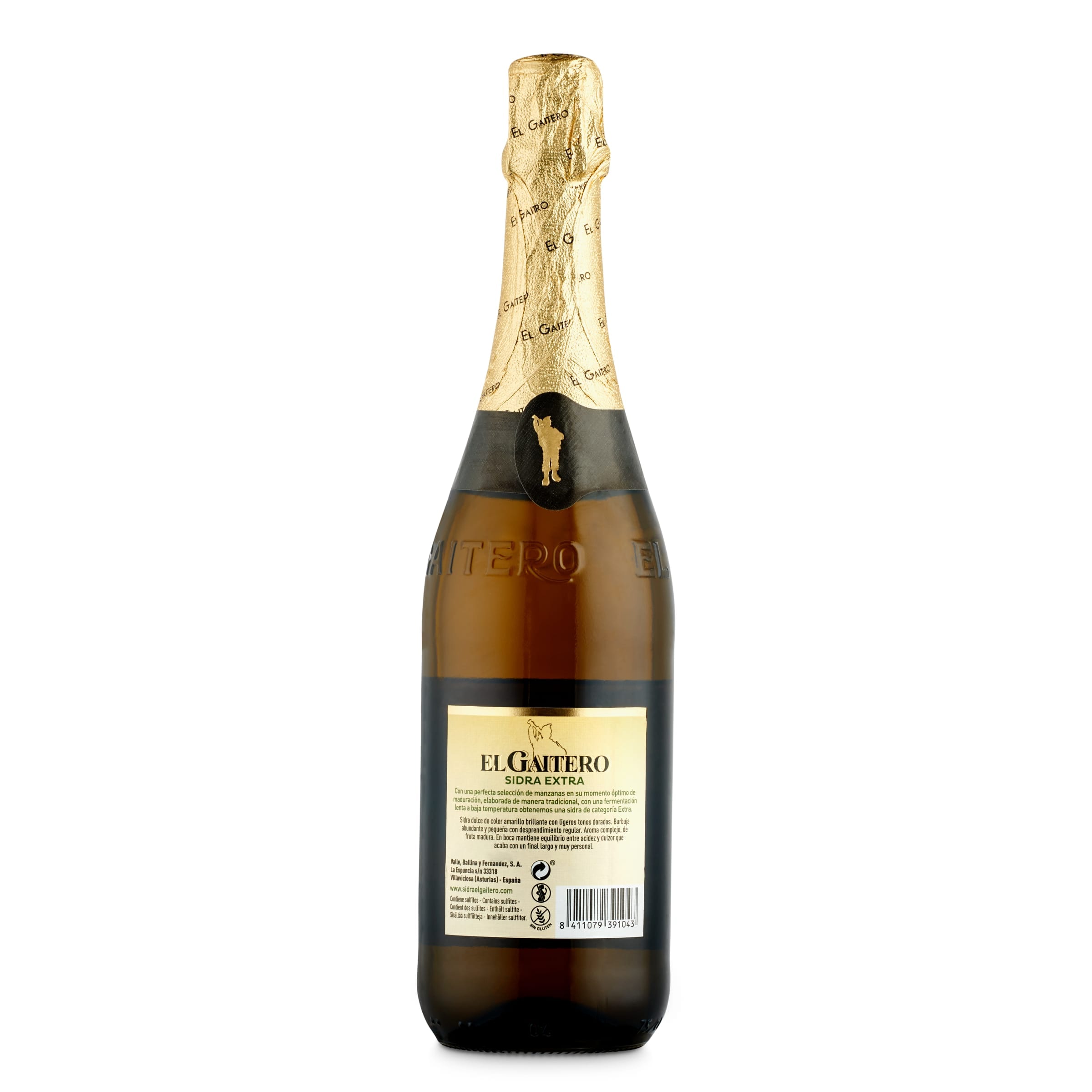 Sidra extra El gaitero 75 cl