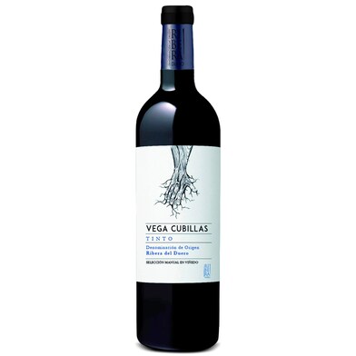 Vino tinto joven D.O. Ribera del Duero Vega cubillas botella 75 cl-0 Vino tinto joven D.O. Ribera del Duero Vega cubillas botella 75 cl-0