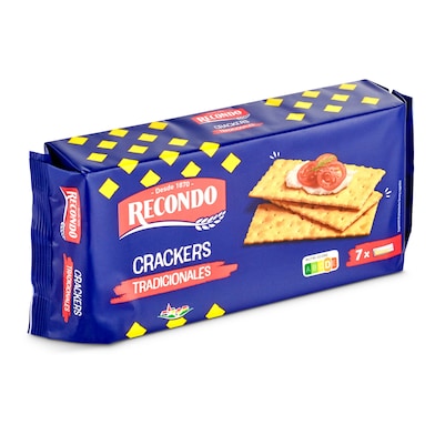 Crackers tradicionales Recondo caja 250 g-0