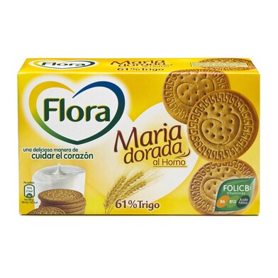 Galletas doradas maría Flora 0.4 Kg-0