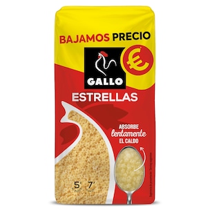 pasta de estrellas 450 g