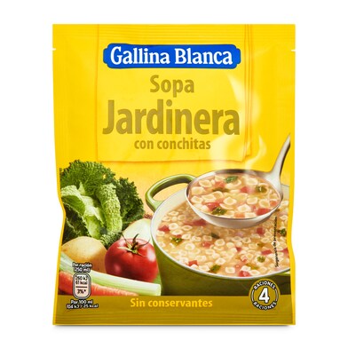 Sopa jardinera Gallina Blanca sobre 77 g-0