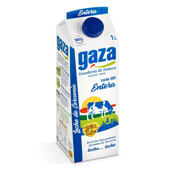 Leche Entera Gaza Envase 1 Lt.