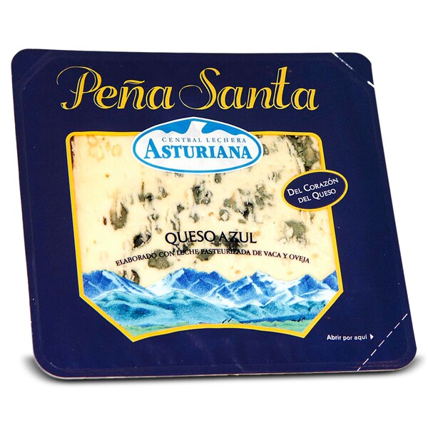 Peña Santa Queso Azul Asturiana Cuña 125 Gr.