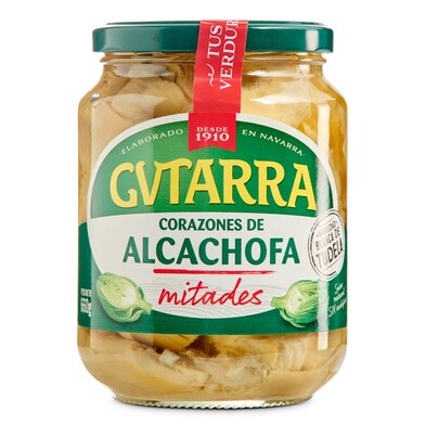 Corazones de alcachofas en mitades Gvtarra 400 g-0