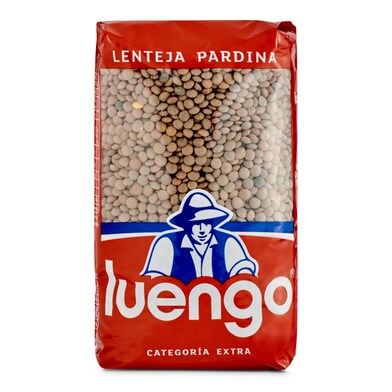 Lenteja pardina Luengo bolsa 500 g-0