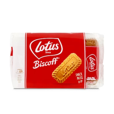 Galletas caramelizadas Lotus Biscoff bolsa 124 g-0