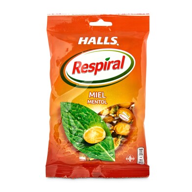 Caramelos de miel y mentol Respiral bolsa 0.15 Kg-0