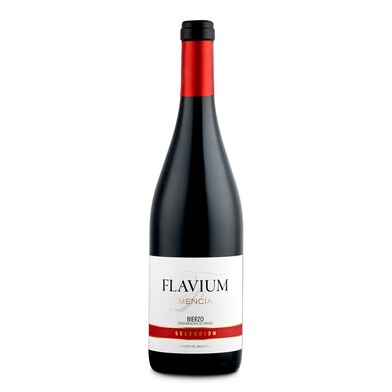 Vino tinto crianza D.O. Bierzo Flavium botella 75 cl-0