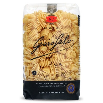 Pasta radiatori Garofalo bolsa 500 g-0 Pasta radiatori Garofalo bolsa 500 g-0