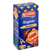 Pan tostado hogaza rústica Recondo caja 240 g