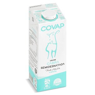 leche semidesnatada de cabra 1 l