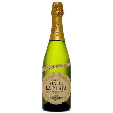 Cava semiseco Vía de la Plata botella 75 cl-0