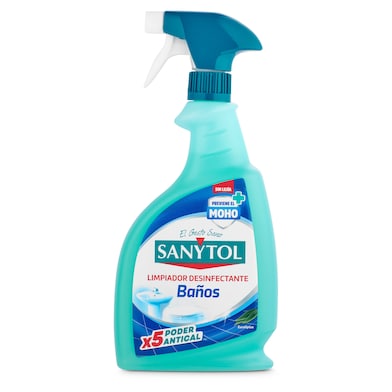Limpiador desinfectante baños Sanytol spray 750 ml-0