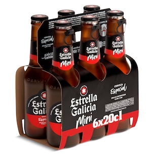 cerveza pack 6 x 20 cl