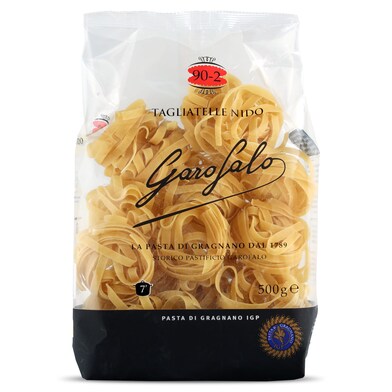 Pasta tagliatelle nido Garofalo bolsa 500 g-0