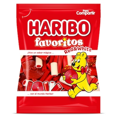 Golosinas favoritos red&white Haribo bolsa 150 g-0