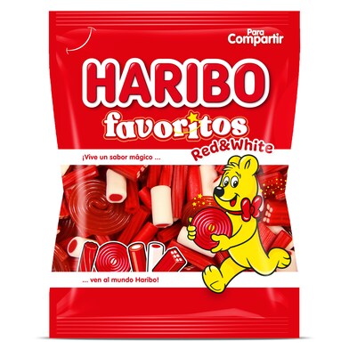 Golosinas favoritos red&white Haribo bolsa 150 g-0