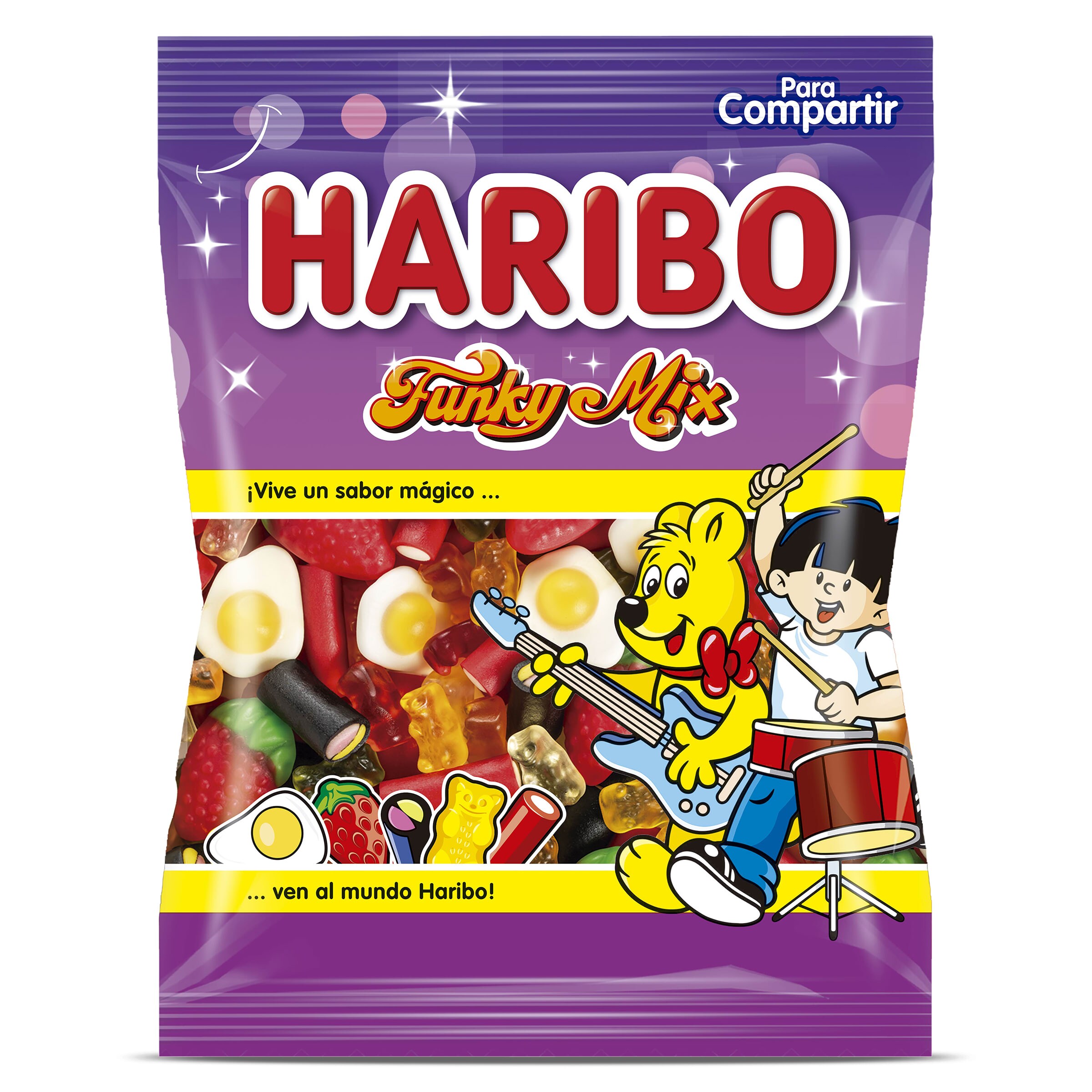 Golosinas funky mix Haribo bolsa 150 g