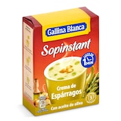 Crema de espárragos Gallina Blanca Sopinstant caja 57 g