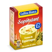 Crema de espárragos Gallina Blanca Sopinstant caja 57 g