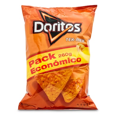Nachos sabor a queso Doritos bolsa 260 g-0