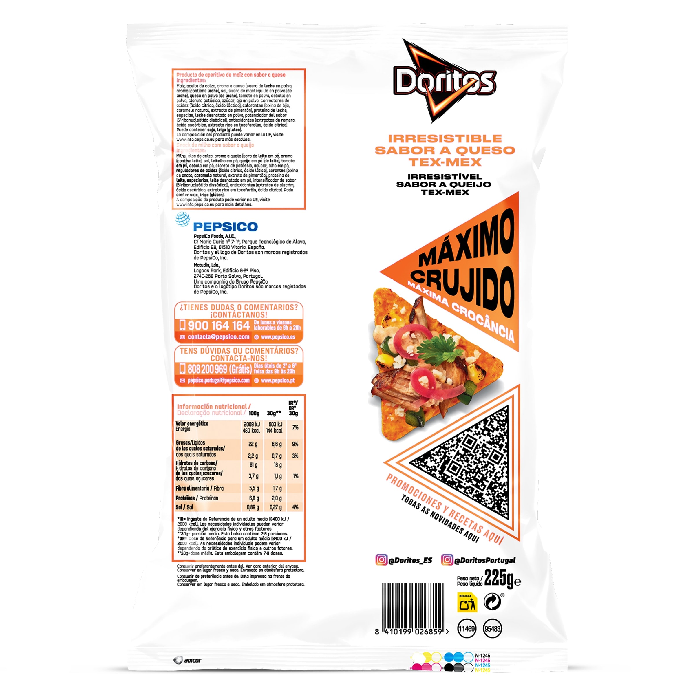 Doritos Tex-Mex 225 g