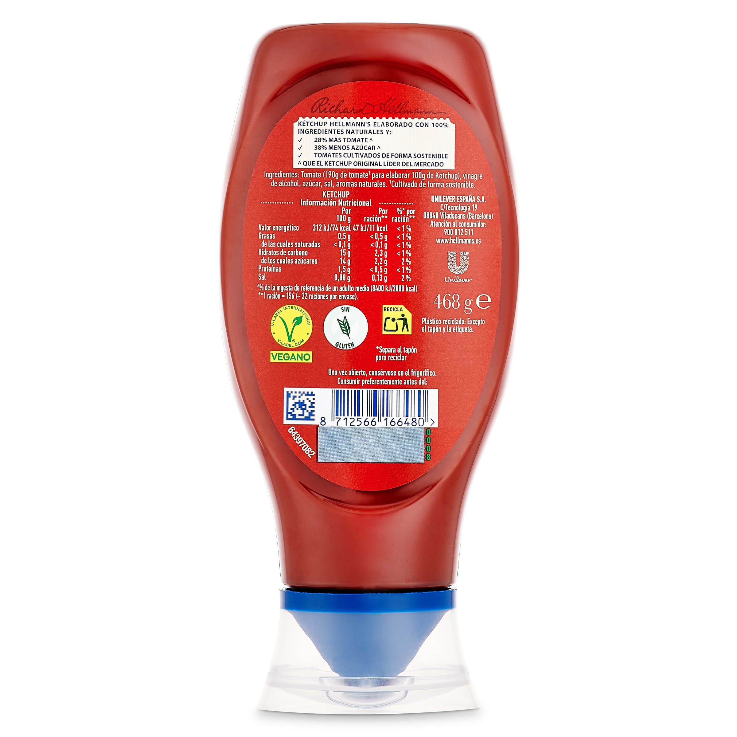 Ketchup Hellmann's 468 g