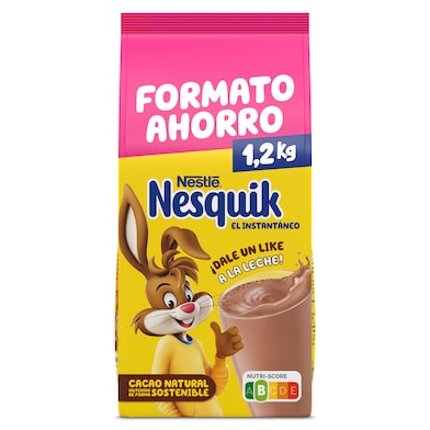Cacao instantáneo Nesquik bolsa 1.2 kg-0