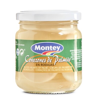 Corazones de palmito cortado Montey 110 g-0 Corazones de palmito cortado Montey 110 g-0