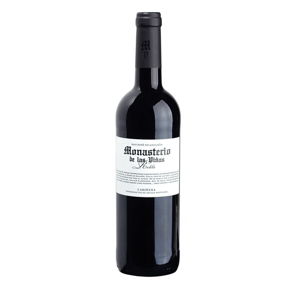 Vino Tinto DO Cariñena Monasterio de las Viñas Botella 75Cl.