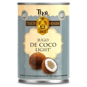 Jugo de coco bajo en grasa Tiger Khan lata 400 g