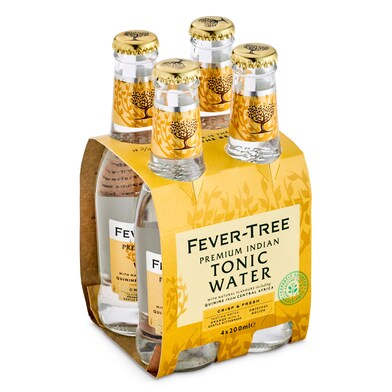 Tónica indian Fever tree botella 4 x 20 cl-0 Tónica indian Fever tree botella 4 x 20 cl-0