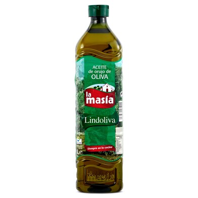 Aceite de orujo de oliva LA MASIA BOTELLA 1 LT-1 Aceite de orujo de oliva LA MASIA BOTELLA 1 LT-1