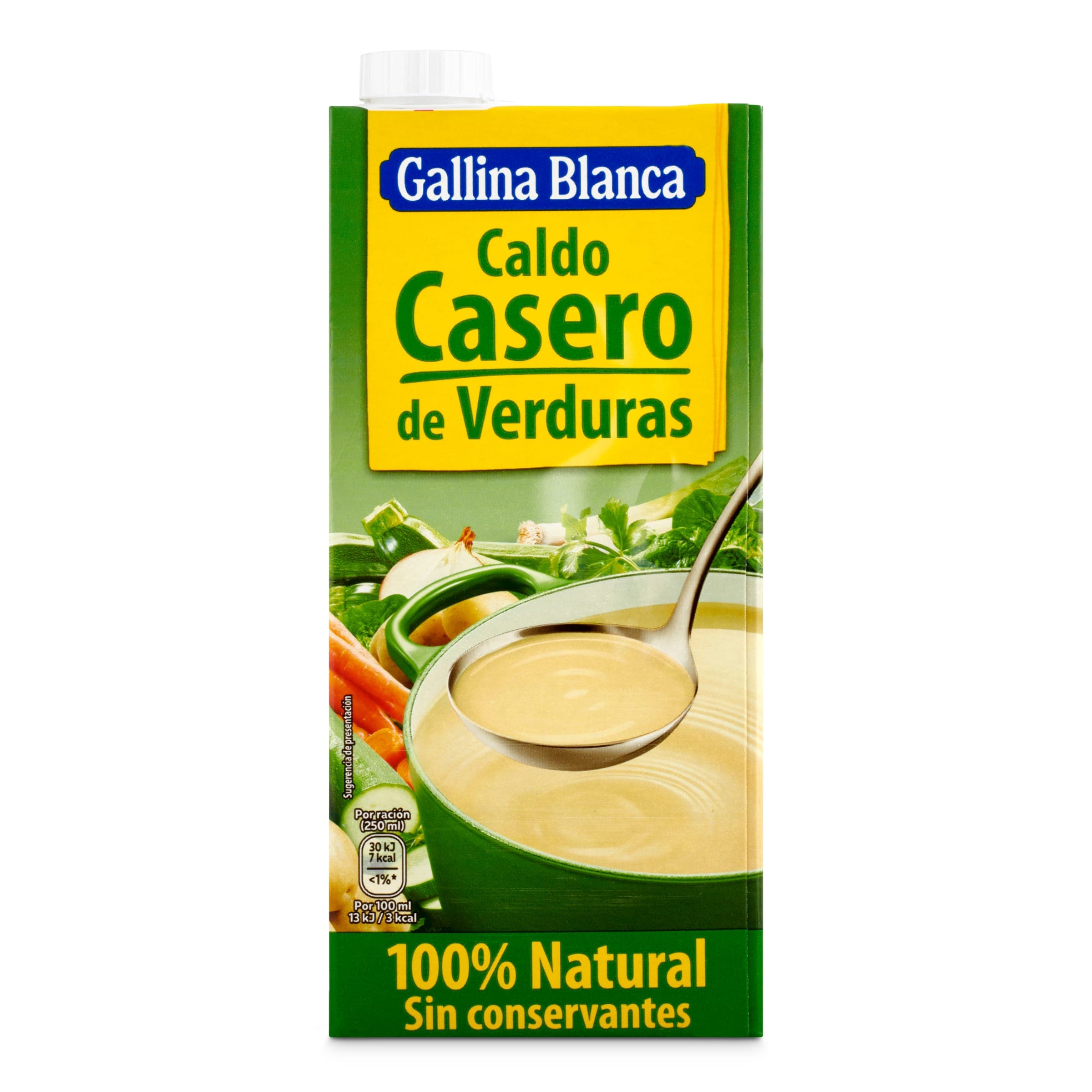 Caldo de verduras Gallina Blanca 1 L