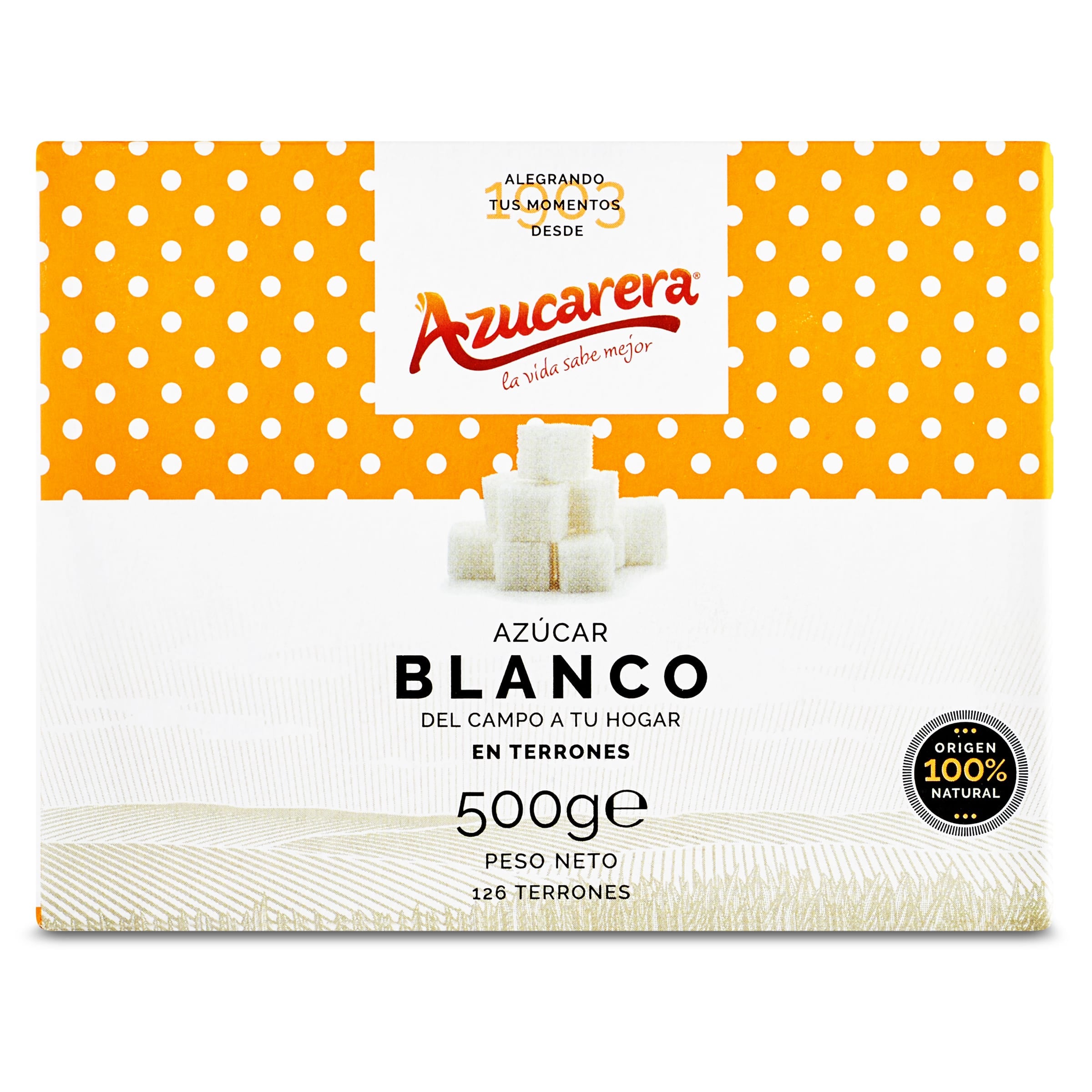 Azúcar blanco en terrones Azucarera 500 g