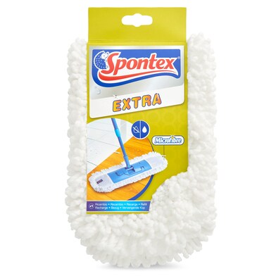 Mopa microfibra recambio Spontex 1 unidad-0 Mopa microfibra recambio Spontex 1 unidad-0