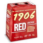 Cerveza red vintage 1906 botella 6 x 33 cl
