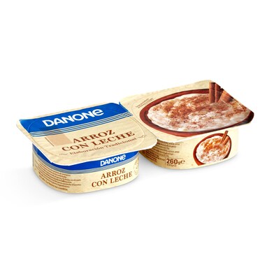 Arroz con leche Danone pack 2 x 130 g-0 Arroz con leche Danone pack 2 x 130 g-0