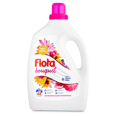 Detergente máquina líquido bouquet Flota botella 42 lavados-0 Detergente máquina líquido bouquet Flota botella 42 lavados-0