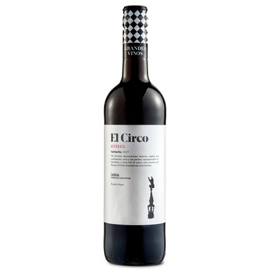 Vino tinto garnacha D.O. Cariñena El circo botella 75 cl-0