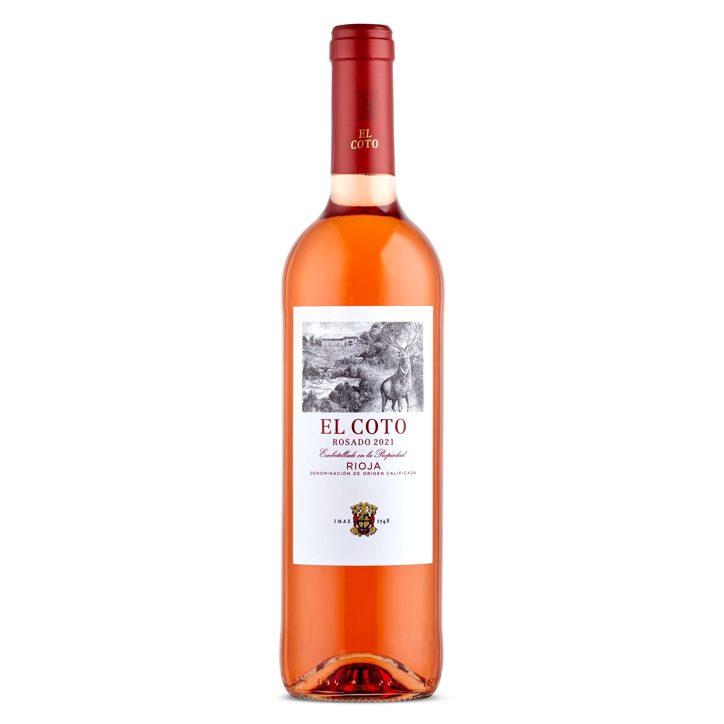 Vino rosado D.O. Rioja El coto 75 cl
