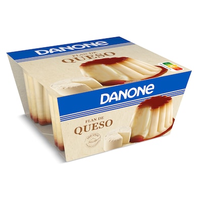 Flan de queso Danone pack 4 x 100 g-0