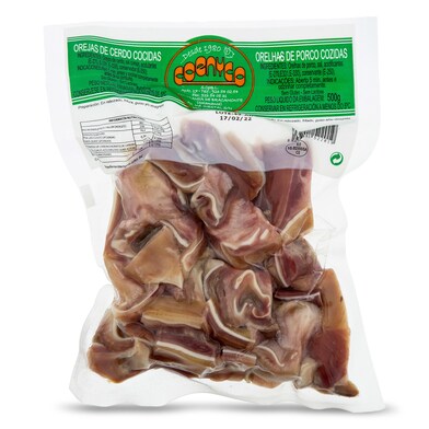 Orejas de cerdo cocidas Coenyco bolsa 500 g-0 Orejas de cerdo cocidas Coenyco bolsa 500 g-0
