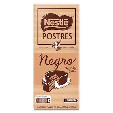 Chocolate negro fondant para postres Nestlé 200 g-0